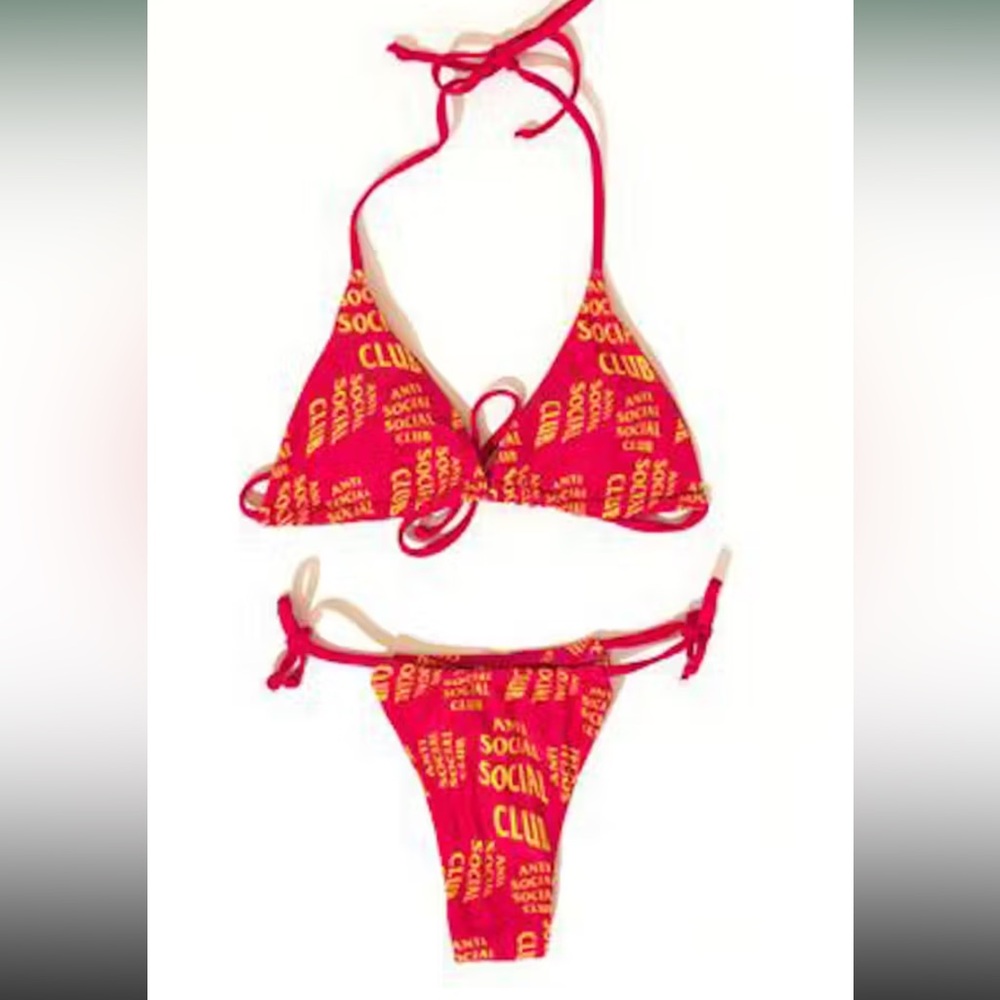 NWT Anti Social Social Club Selfish Bikini
